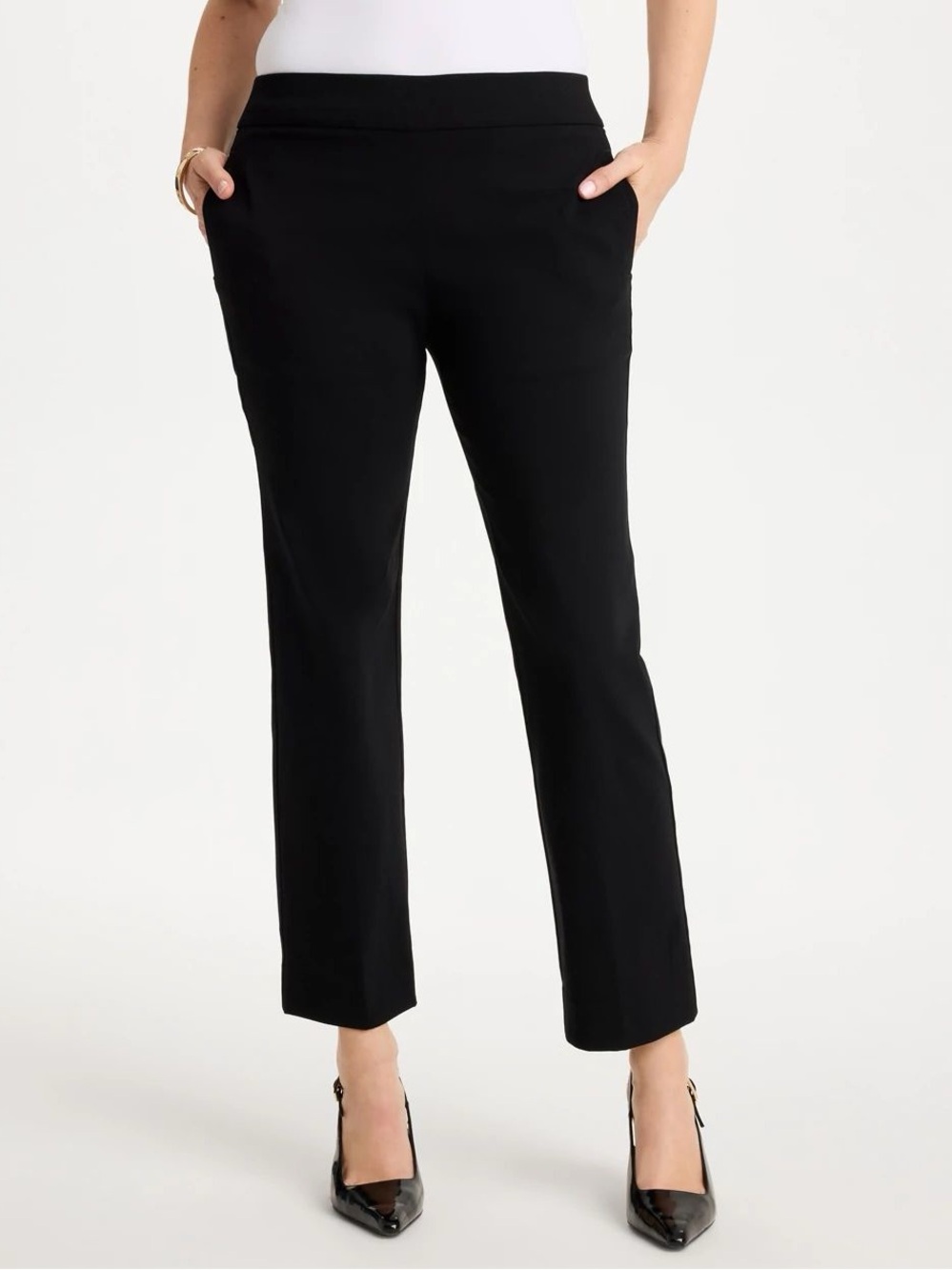 Chicos So Slimming Stretch Crop Pants Black
